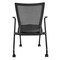 Office Star Products ProGrid Soft Frame Folding Chair, Freeflex Coal 69349-30 - alternate 6