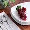 Elama 12 Piece Square Porcelain Large Dinner Plates in White EL-2024-DPS - alternate 3