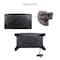 Edendirect 18 in. Freestanding Infrared Electric Fireplace with remote control in Black ZR-W1769112699 - alternate 4