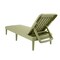 Homeroots 75" Sage Heavy Duty Plastic Outdoor Stacking Chaise Lounge 565261 - alternate 5