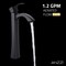 Anzzi Harmony Single Hole Single-Handle Vessel Bathroom Faucet, Matte Black L-AZ095MK - alternate 4