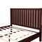 Homeroots Brown Solid Wood King Bed Frame 523631 - alternate 7