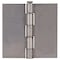 Prosource Door Hinge, 4 in W Door Leaf, 4 in H Door Leaf, 2.2 mm Thick Door Leaf, Steel, Plain Steel, 140 lb LR-021-PS - alternate 1