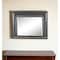 Homeroots 39" Gunmetal Lighted Wood Framed Mounted Dresser Mirror 485903 - alternate 3