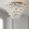 Jonathan Y Toronto 16" Metal/Crystal LED Flush Mount, Chrome JYL9030B - alternate 4