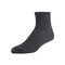 Railroad Sock Mens Therapeutic Quarter Socks, 95% Cotton, 3% Nylon, 2% Elastic, Black, 12-15 M, 3 PK 992K BK - alternate 2