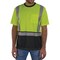 Ergodyne Hi-Vis Shirt, M, Lime, Short Sleeve 22163 - alternate 1