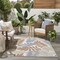 Homeroots 4' X 6' Blue Indoor Outdoor Area Rug 527620 - alternate 5