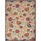 Homeroots 10' X 14' Ivory Blue And Orange Indoor Outdoor Area Rug 521655 - alternate 1