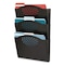 Safco Steel Wall Pockets, Letter, Three Pocket, 1 3172BL - alternate 2