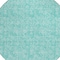 Homeroots 8' Teal Blue And Ivory Round Floral Washable Indoor Outdoor Area Rug 581884 - alternate 5