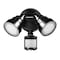 Globe Electric globe Security Flood Light, 120 V, LED Lamp, Bright White, 1400 Lumens, 4000K Color Temp, Plastic Fixture 17000202 - alternate 1