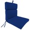 Jordan Mfg Blue Polyester Chair Cushion 4 in. H X 22 in. W X 44 in. L 9502-5316B - alternate 1