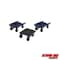 Extreme Max 5800.2012 Economy Snowmobile Dolly System - Blue 5800.2012 - alternate 1