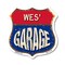 Signmission Wes's Garage, 12 Inch X 12 Inch, Aluminum Metal Sign SHI-A-12-383-WES - alternate 1