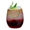 Smarty Had A Party Clear Pink with Gold Elegant Stemless Plastic Wine Glasses (12 oz.), 64PK 3712C-PG-CASE - alternate 4