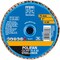 Pferd 3'' POLIFAN Mini Flap Disc - Flat - Aluminum Oxide - 60 Grit 42809 - alternate 4