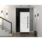 Vdomdoors Steel Door Deux 6072 Black Enamel Sidelight and Transom Window Sidelite Entry Door Painted W36+16xH DEUX6072EXD-BLK-W36+16 X H80+16-RH-I - alternate 4