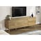 Monarch Specialties TV Stand, 72'', Console, Media Entertainment Center, Walnut Laminate, Mid Century I 2722 - alternate 1