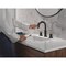 Delta Nicoli 2-Handle Widespread Pull-Down Bathroom Faucet, 6.81 in, Matte Black/Champagne Bronze 35749LF-GZPD - alternate 5