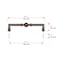 Richelieu Firenze Collection 7 9/16-inch (192 mm) Honey Bronze Traditional Round Cabinet Pull BP8789192HBRZ - alternate 8
