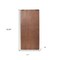 Homeroots 11" Brown Solid Wood Paper Organizer 487924 - alternate 4