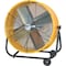 Maxx Air MaxxAir BF24TF Tilt Fan, 1750 to 3200 cfm, 120 V, Yellow BF24TFRED - alternate 1