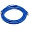 Monoprice STP Cable, 500MHz, 24AWG, Blue, 14ft 5903 - alternate 1
