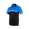 First Tactical HI VIS PERFORMANCE POLO, 100% Polyester, Button, 0 Pocket(s), Royal Blue, S 112516 - alternate 1