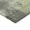 Homeroots 5' X 8' Fern Green Gray And Black Abstract Washable Indoor Outdoor Area Rug 602958 - alternate 3