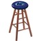 Holland Bar Stool Co Oak Bar Stool, Medium Finish, Penn State Seat RC30OSMed - alternate 1