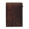 Homeroots 20" Chestnut Solid Wood One Drawer Nightstand 651493 - alternate 7