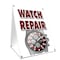 Signmission Watch Repair, 24 Inch x 18 Inch A-frame Yard Sign, Plastic Sign SBC-1824-Watch Repair - alternate 1