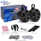 Pyle Pyle2-Way Dual Waterproof Off-Road Speakers - 5.25 Inch, 1000W Marine Grade, ATV, Jeep, Boat PLUTV51BK - alternate 4