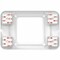 Compulocks SECURE ADHESIVE MOUNTING PLATE VESA 100MM WHITE SMP01W - alternate 2