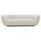 Homeroots 96" Gray Upholstered Sofa 632705 - alternate 1
