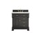 James Martin Vanities Brookfield 36 in. Single Vanity, Black Onyx w/ 3 CM Eternal Jasmine Pearl Silestone Top 547-V36-BKO-3EJP - alternate 1
