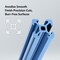 Powertec 10pcs 48in 2020 T-Slot Aluminum Extrusion Profile Linear Rail 20mm x 20mm, 10PK 74002 - alternate 4
