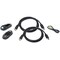 Iogear 6 Ft. Dual View DisplayPort, USB KVM Cable Kit with Audio (TAA) G2L9202UTAA3 - alternate 1