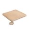 Apollo Tile Silken 3.94 in. x 3.94 in. Glossy Beige Ceramic Square Wall Tile 5.38 sq. ft./case, 50PK CRE88BEI44A - alternate 3