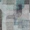 Homeroots 8' X 10' Teal Blue Gray And Charcoal Abstract Washable Indoor Outdoor Area Rug 604387 - alternate 4