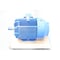 Westinghouse TECO MOTOR 444T 125HP 1780RPM 575V-AC 3PH AEHH8B-40 APH12545-841 - alternate 2