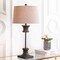 Jonathan Y Hunter 32" Metal/Glass LED Table Lamp, Bronze, 2PK JYL4000A-SET2 - alternate 5