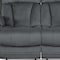 Homeroots 40" Modern Grey Fabric Loveseat 329388 - alternate 6