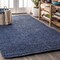 Jonathan Y Pata Hand Woven Chunky Jute Navy 12 ft. x 18 ft. Area Rug NRF102D-18 - alternate 1