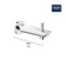Grohe Eurosmart Wall Spout Exp Diverter Us 13356003 - alternate 4