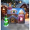 Omega Brite Gingerbread House 6 ft. Inflatable GH555 - alternate 3