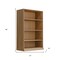 Homeroots 31" Brown Wood Accent Cabinet 691103 - alternate 3