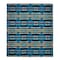 Homeroots Blue Woven Acrylic Reversable Queen Blanket 470425 - alternate 3