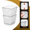 Azar Displays Diamond Tote with Lid, Large, 2PK 556913-2PK - alternate 2